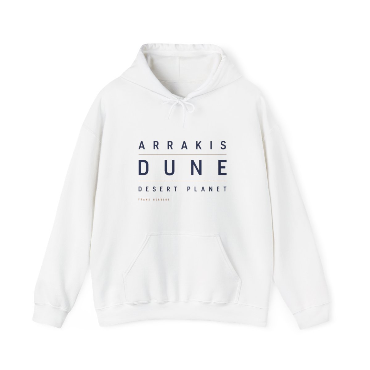 Dune "Arrakis, Dune, Desert Planet" Hoodie - alternate angle 2, merchandise
