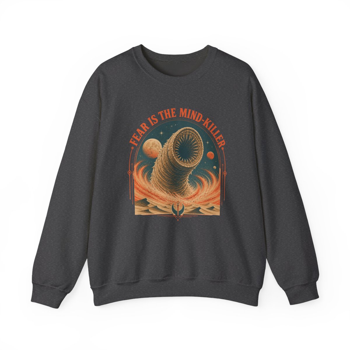 Dune " night sky seen around the worm" Crewneck - alternate angle 3, merchandise