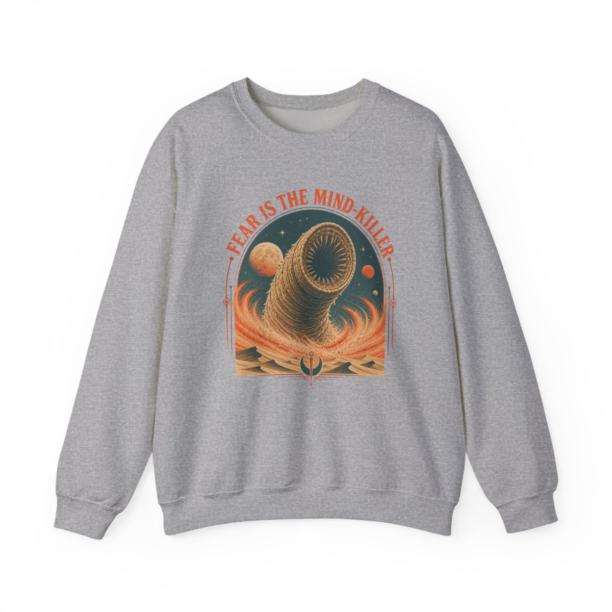 Dune " night sky seen around the worm" Crewneck - alternate angle 2, merchandise