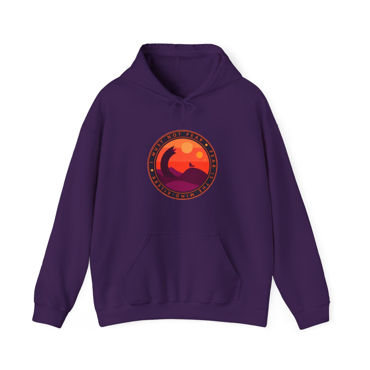 I Must Not Fear - Dune Hoodie - alternate angle 2, merchandise