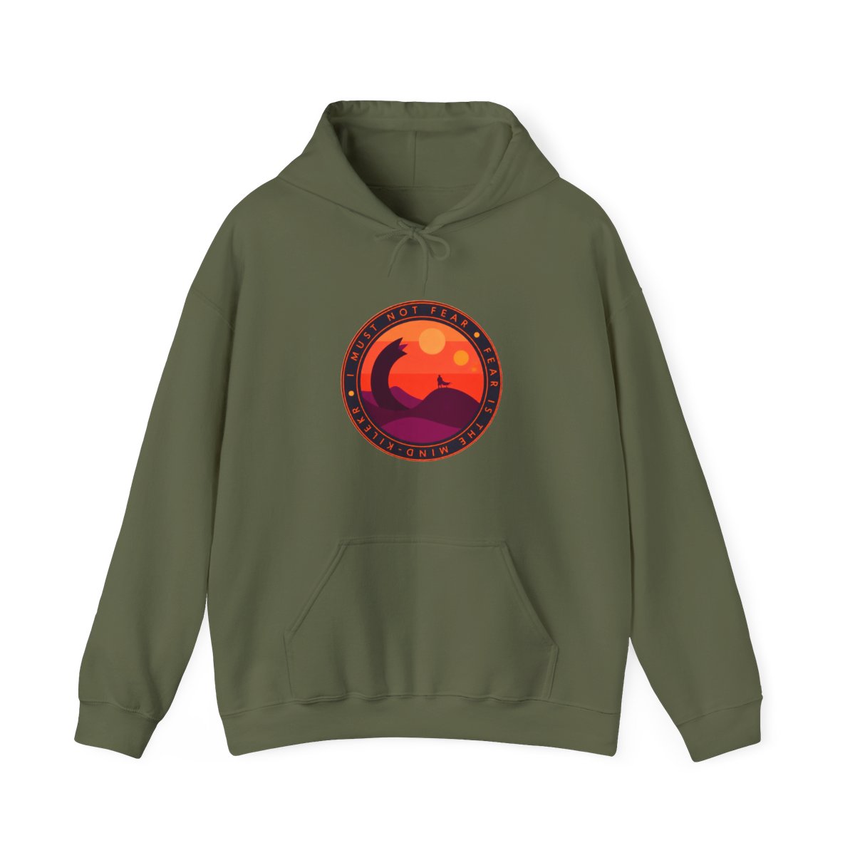 I Must Not Fear - Dune Hoodie - alternate angle 5, merchandise