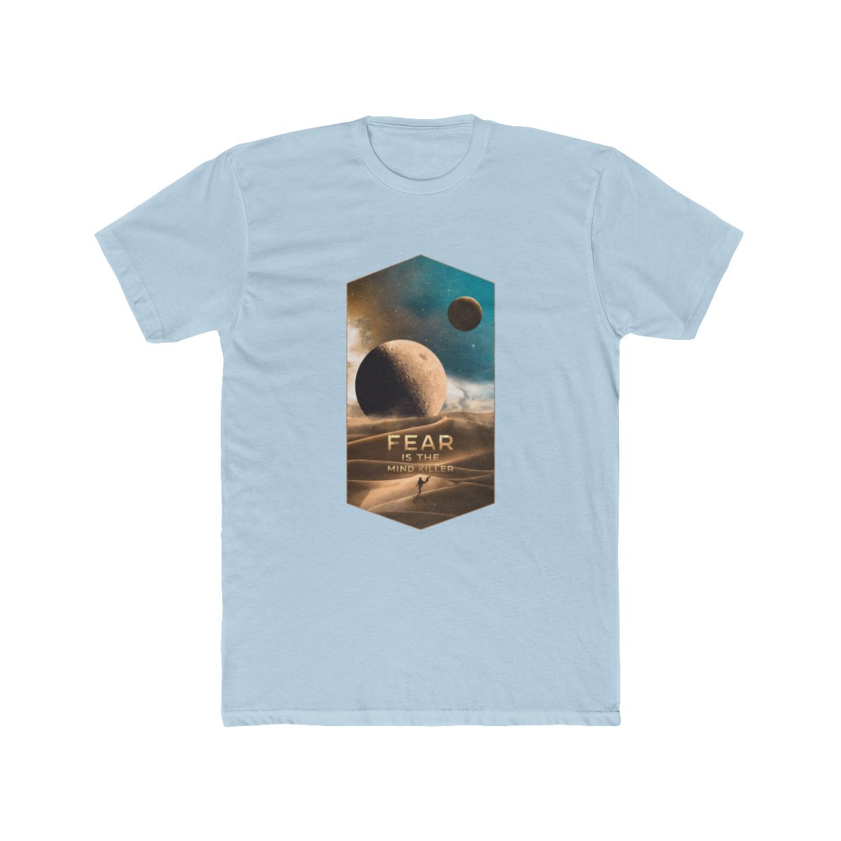Dune Moons, Muad’Dib on Arrakis T Shirt - alternate angle 5, merchandise