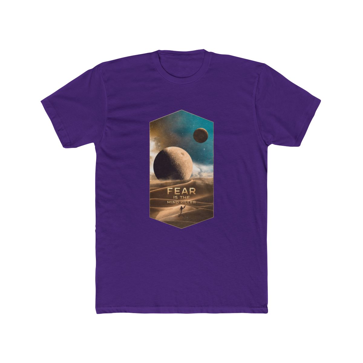 Dune Moons, Muad’Dib on Arrakis T Shirt - alternate angle 3, merchandise